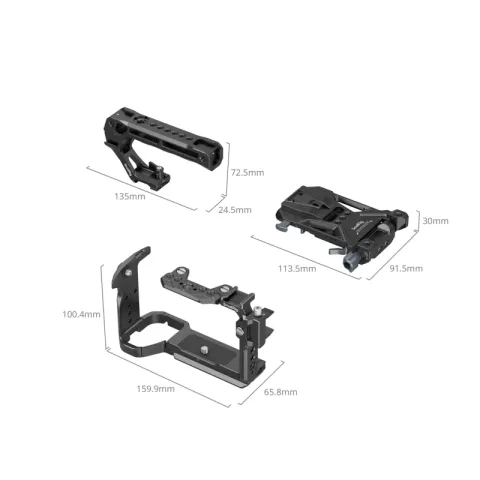 SmallRig 5590 Комплект для Sony FX2 клетка, адаптер V-mount, фиксатор HDMI, верхняя ручка, ремень