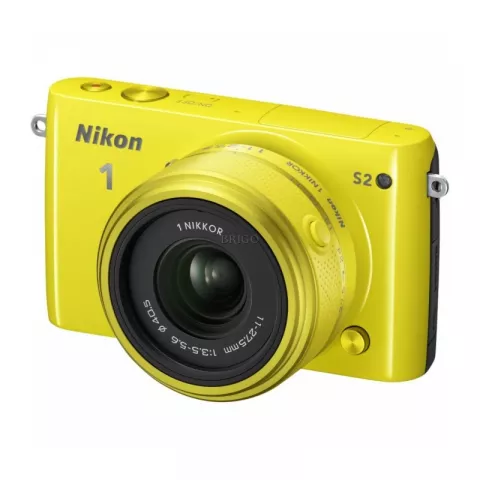 Цифровая фотокамера Nikon 1 S2  Kit 11-27,5 мм f/3.5-5.6 Yellow