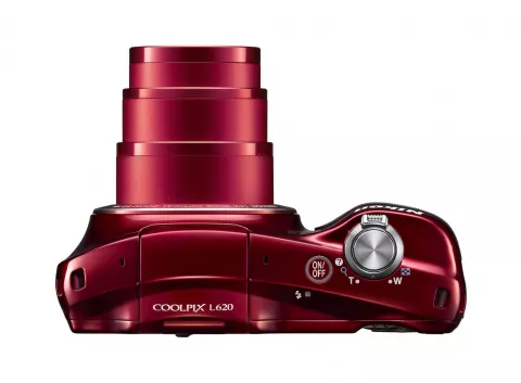 Цифровая фотокамера Nikon Coolpix L620 Red