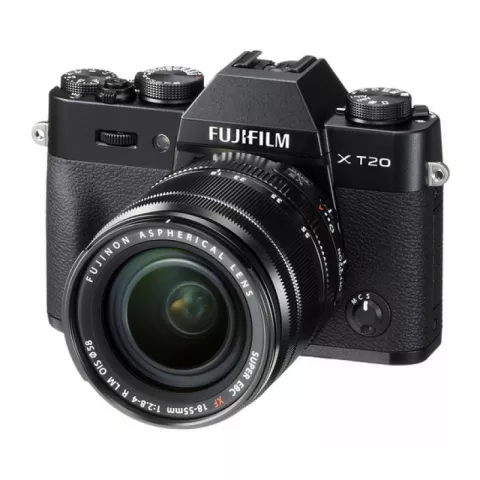 Цифровая фотокамера Fujifilm X-T20 Kit XF 18-55mm F2.8-4 R LM OIS Black
