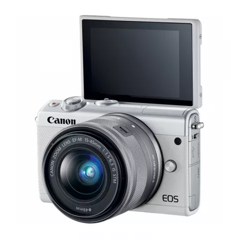 Цифровая фотокамера Canon EOS M100 Kit EF-M 15-45mm f/3.5-6.3 IS STM White