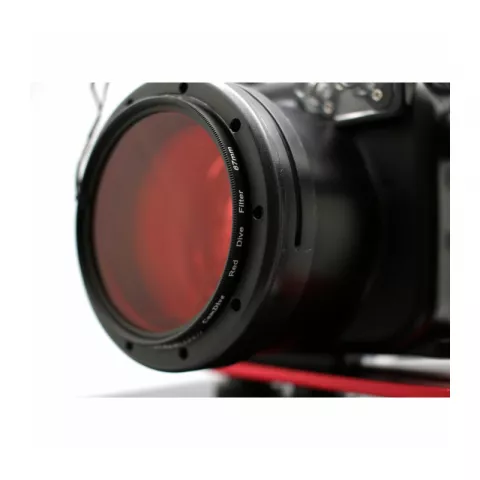 KitDive 67mm красный светофильтр для подводной фотосъемки