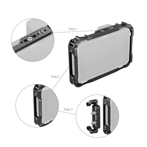 SmallRig 3788B Клетка и бленда для видеорекордера Atomos Ninja V/Ninja V+