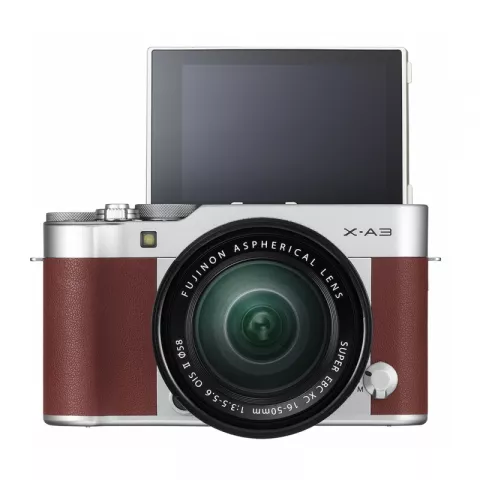 Цифровая фотокамера Fujifilm X-A3 Kit XC 16-50mm F3.5-5.6 OIS II Brown