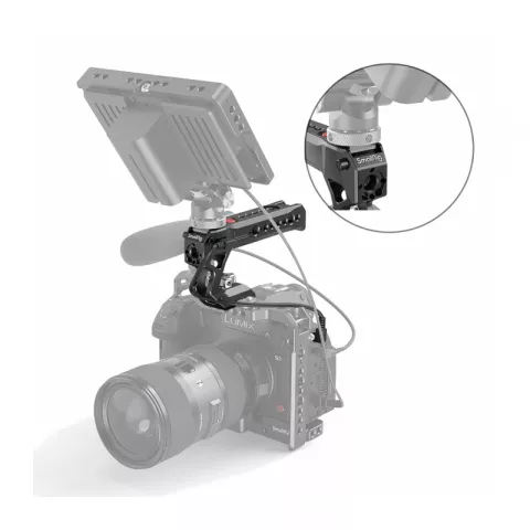 Верхняя ручка SmallRig 2880 с кнопкой управления для беззеркальных камер Panasonic (крепление NATO)