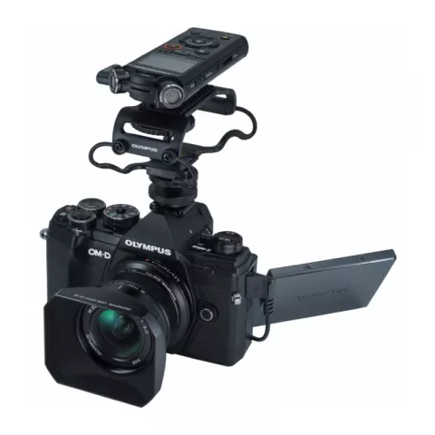 Цифровая фотокамера Olympus OM-D E-M5 mark III kit EW-M1220 black + LS-P4 black