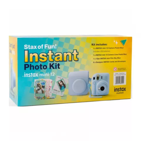Fujifilm Instax Mini 12 Pastel Blue Photo Kit