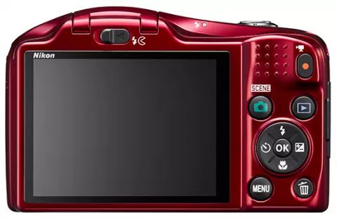 Цифровая фотокамера Nikon Coolpix L620 Red
