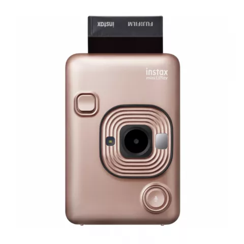 Фотокамера моментальной печати Fujifilm Instax Mini LiPlay BLUSH Gold 