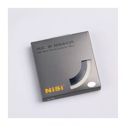 Светофильтр Nisi HUC IR ND64+CPL 72mm нейтрально-серый