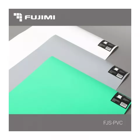 Fujimi FJS-PVCW1020 прямоугольный фон, пластик 0,8мм, 100х200см белый