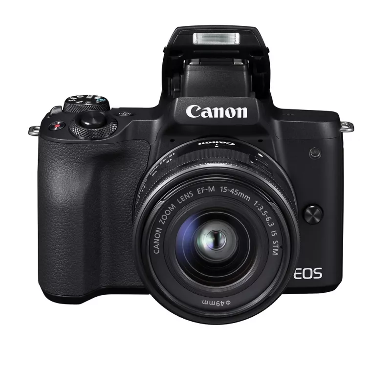 Цифровая фотокамера Canon EOS M50 Kit EF-M 15-45mm f/3.5-6.3 IS STM чёрная