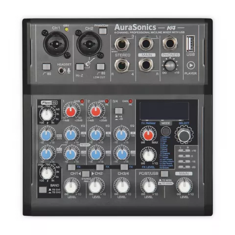 AuraSonics K4 компактный микшерный пульт
