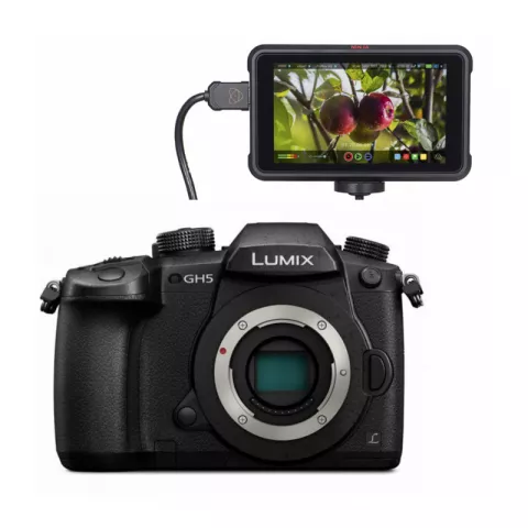 Цифровая фотокамера Panasonic Lumix DC-GH5 kit Atomos Ninja V