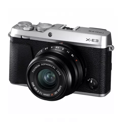 Цифровая фотокамера Fujifilm X-E3 kit XF 23mm F2 R WR Silver