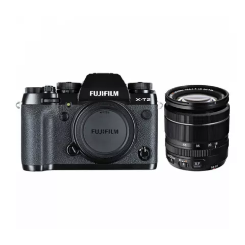 Цифровая фотокамера Fujifilm X-T2 Kit XF 18-55mm F2.8-4 R LM OIS Black