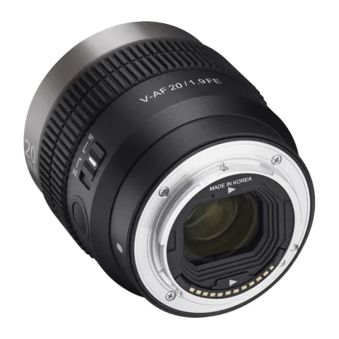 Объектив Samyang Cine V-AF 20mm T1.9 FE Sony E