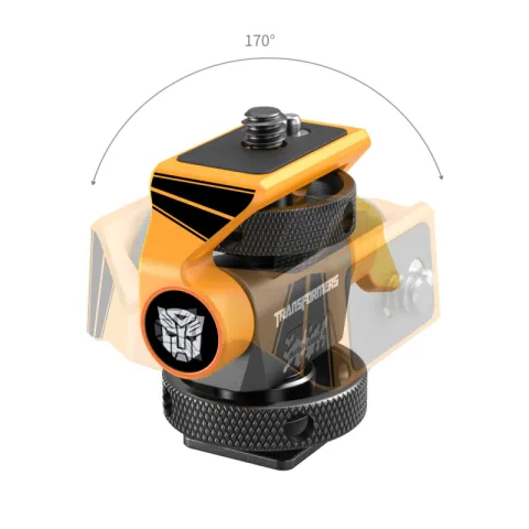 SmallRig 5519 Поворотный держатель монитора Monitor Mount with Cold Shoe (BumbleBee Edition)