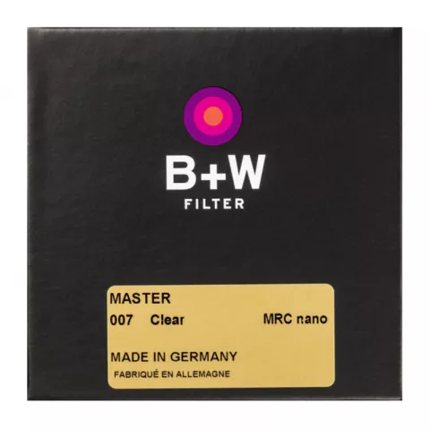Фильтр защитный B+W MASTER 007 Clear MRC nano 86mm (1101529)