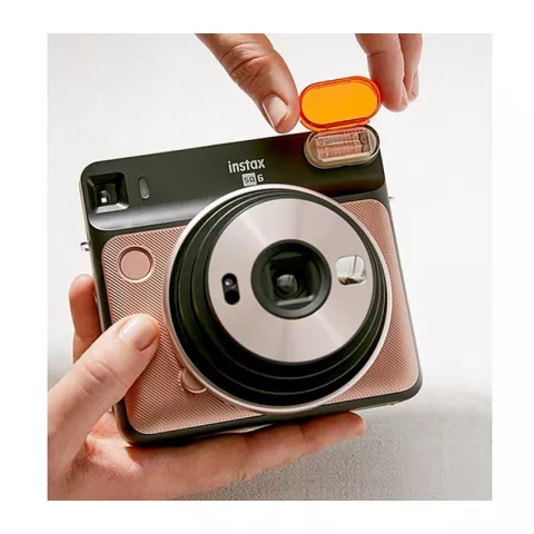 Фотокамера моментальной печати Fujifilm Instax SQUARE SQ6 Gold