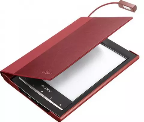 Обложка с подсветкой Sony PRSA-CL10R красная для электронных книг PRS-T1 / T2