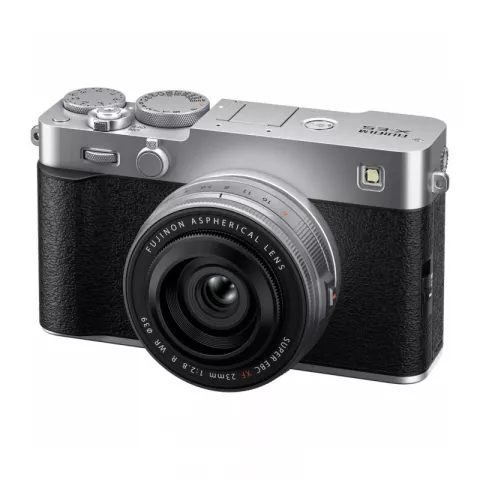 Fujifilm X-E5 Body XF 23mm f/2.8 Lens (Silver)
