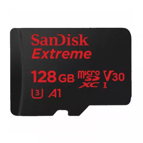 Карта памяти SanDisk Extreme microSDXC Class 10 UHS Class 3 V30 A1 100MB/s 128GB (SDSQXAF-128G-GN6AA)