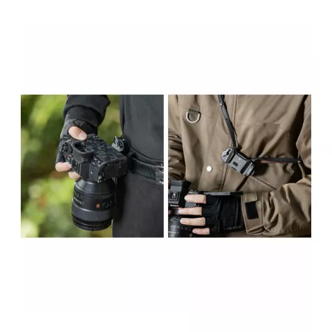 SmallRig 5053 Система быстросъемного крепления камеры на ремень Camera Clip Kit