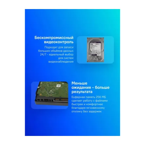 Жесткий диск WD Purple 8TB 3.5