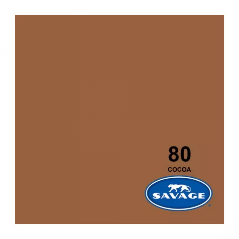 Savage 80-1253 COCOA бумажный фон какао 1.35 x 11 метров