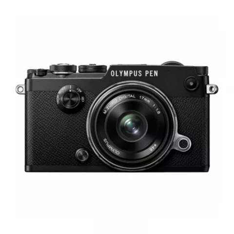 Цифровая камера Olympus Pen-F Kit Black 17mm f/1.8 M.Zuiko Digital + 45mm f/1.8 M.Zuiko Digital черный