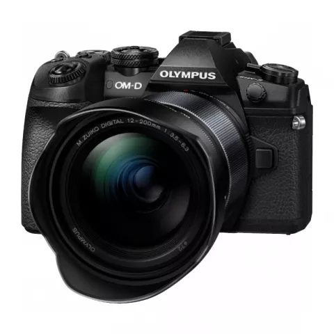Цифровая фотокамера Olympus OM-D E-M1 mark II Kit ED 12-200mm f/3.5-6.3 IS Black