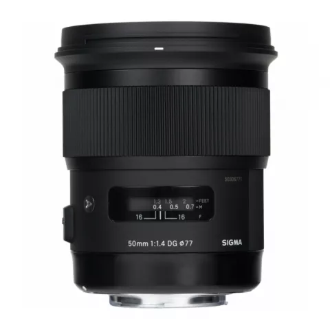 Объектив Sigma AF 50mm F/1.4 DG HSM/A Canon + адаптер MC-11 EF-Sony E
