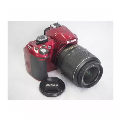 Nikon D3100 kit 18-55 VR Red (Б/У) 