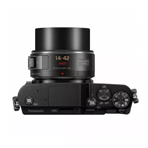 Цифровая фотокамера Panasonic Lumix DC-GX800 Kit 12-32 мм (H-FS12032) черный