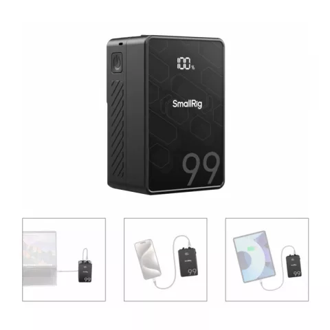SmallRig 4608 Аккумулятор литий-ионный VB99 SE mini V Mount Battery