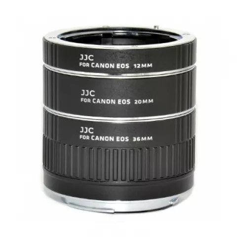Набор удлинительных колец JJC 12mm, 20mm, 36mm для Canon EOS