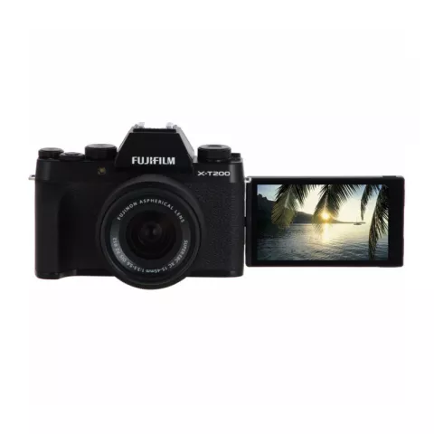 Fujifilm X-T200 Kit XC 15-45mmF3.5-5.6 OIS PZ Black