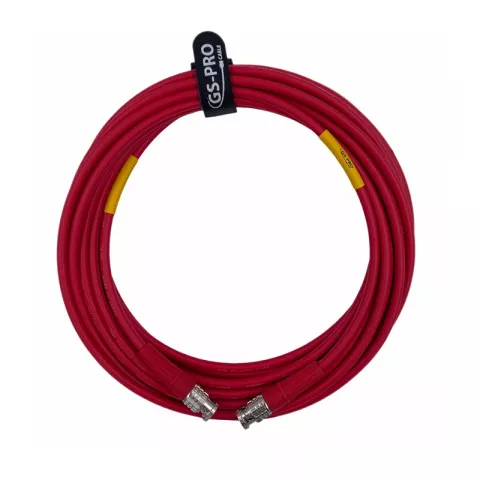 GS-PRO 12G SDI BNC-BNC (mob) (red) 12 метров мобильный/сценический кабель (красный)