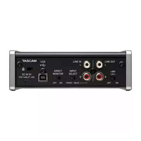 Аудио/MIDI интерфейс Tascam US-1x2 USB (2 входа, 2 выхода) Ultra-HDDA mic-preamp
