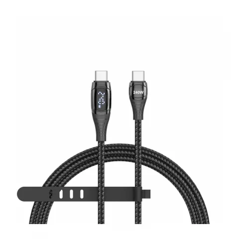 SmallRig 5113 Кабель питания USB-C 240W Power Cable with Led Display 100см