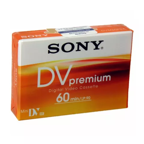 Видеокассета Sony MiniDV Premium 60 мин DVM-60PR