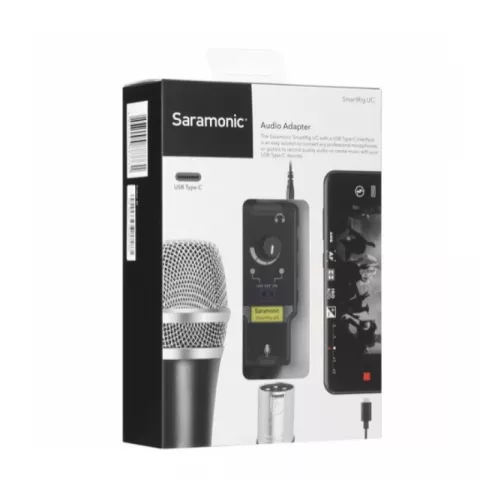 Адаптер Saramonic SmartRig UC для микрофона (вход XLR) на USB-C