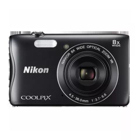 Цифровая фотокамера Nikon Coolpix S3700 Black