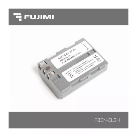 Аккумулятор Fujimi FBEN-EL3H (1600 mAh) для цифровых фото и видеокамер