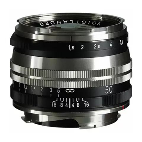 Voigtlaender Nokton 50mm f/1.5 Aspherical SC VL II Niсkel Leica-M
