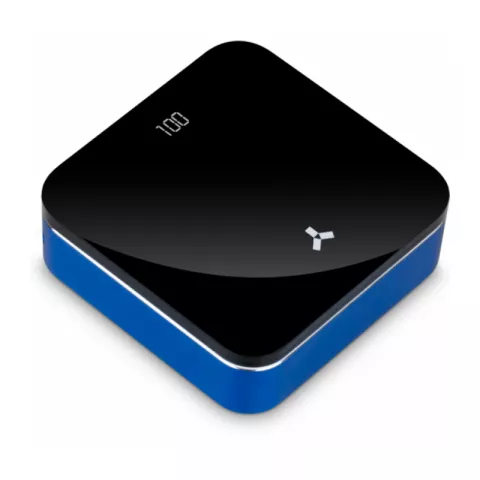 Внешний аккумулятор Accesstyle Violet 10MP , 10000 мА·ч, 2 подкл. устройства, синий/черн