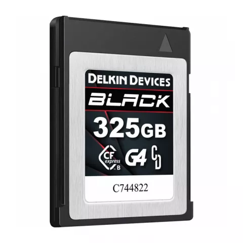 Карта памяти Delkin Devices Black CFexpress Type B G4 325GB [DCFXBB325]