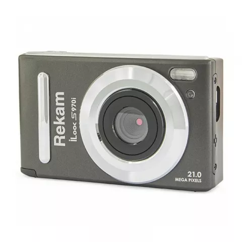 Цифровая фотокамера Rekam iLook S970i black metallic 