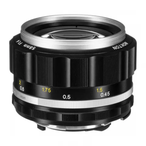 Voigtlaender Nokton 58mm f/1.4 SL-II S AIS (S) Nikon F